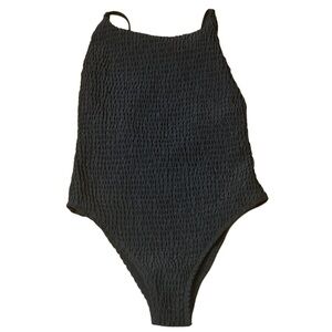 Mosmann Australia Smocked One Piece Swimsuit NWOT